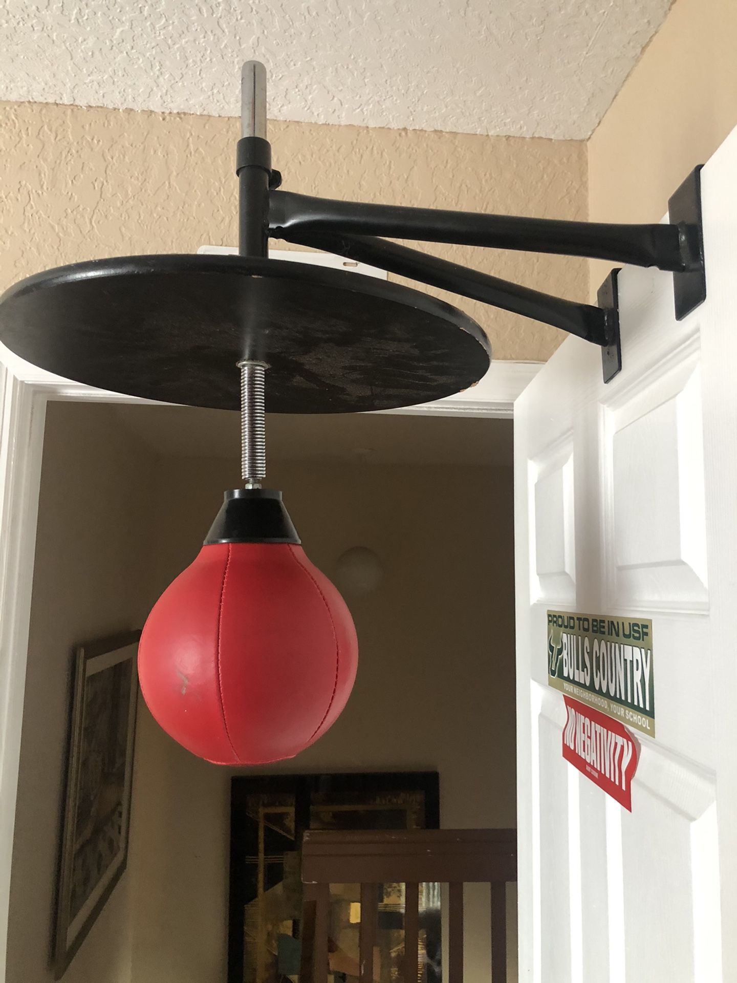 Leather Speed Bag Workout Equipment