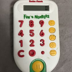 Radio Shack Fun’ N Numbers Calculator