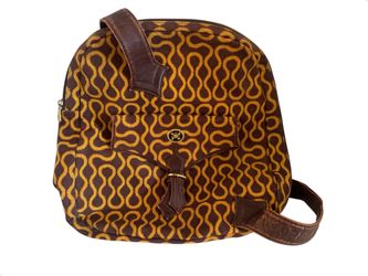 Vivienne Westwood Squiggle Motif and Orb Emblem Shoulder Bag