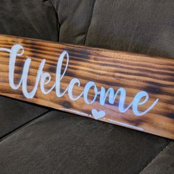 ' Welcome ' Country signs