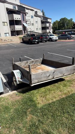 Small utility trailer