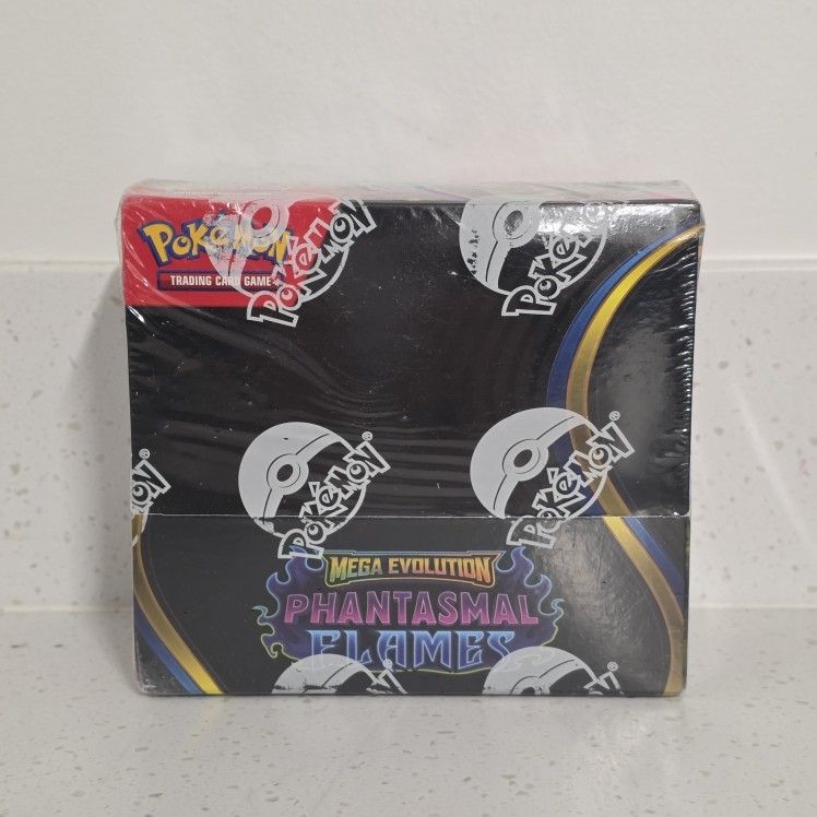 pokemon phantasmal flames booster box msrp Pokmon TCG: Mega Evolution-Phantasmal Flames Booster Display Box (36 Packs)