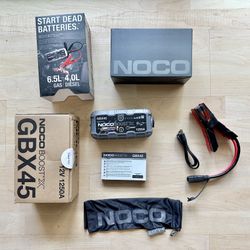 FIRM PRICE Noco GBX45 Boost X 12v 1250 Amp Lithium Automotive Jump Starter