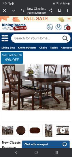 New Classic Furniture Dining Table