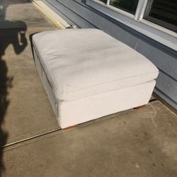 Light Grey Ottoman