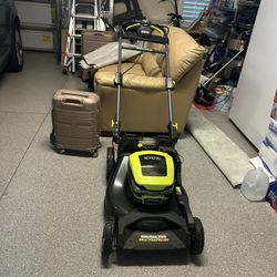 Ryobi brushless 40v lawn mower with Batteries