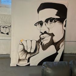 Malcom X Portrait Xxl 