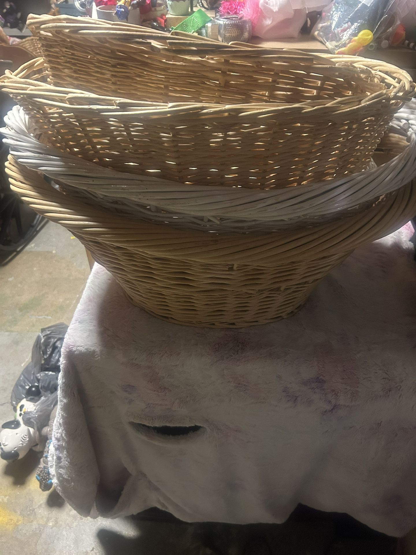 Four baskets