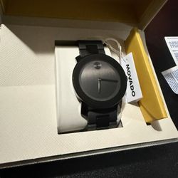 (Brand New) Movado Bold Watch // Black