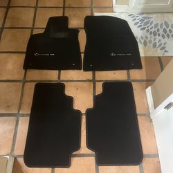 Lexus RX 350 Black Carpet Floor Mats
