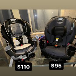 Graco Extend2fit and TriRide Carseat