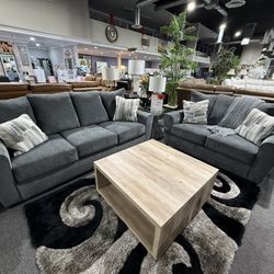 2 Pc Sofa And Loveseat No Credit Needed $10 Down 