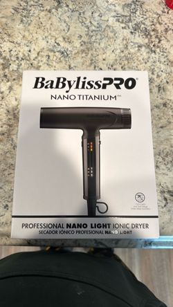 BaByliss Pro Nano Titanium Ionic Hair Dryer