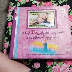 THE ULTIMATE DAUGHTER SCRAPBOOK TO MY DAUGHTER WITH LOVE