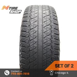 Set of 2 Used  7/32    225/60R18  100H  Falken  Wildpeak A/T Trail 01A