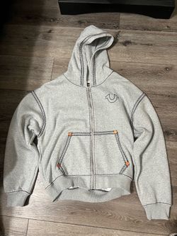Grey True Religion Zipup