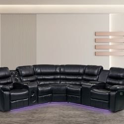 Recliner Sectional Couch 