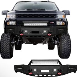Chevy Silverado 1(contact info removed)-2021 (Excluding 2019 1500 LD) with Winch Plate and Lights