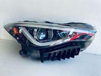 2017-2022 INFINITI Q60 RIGHT PASSENGER SIDE HEADLIGHT FULL LED OEM NON ADAPTIVE