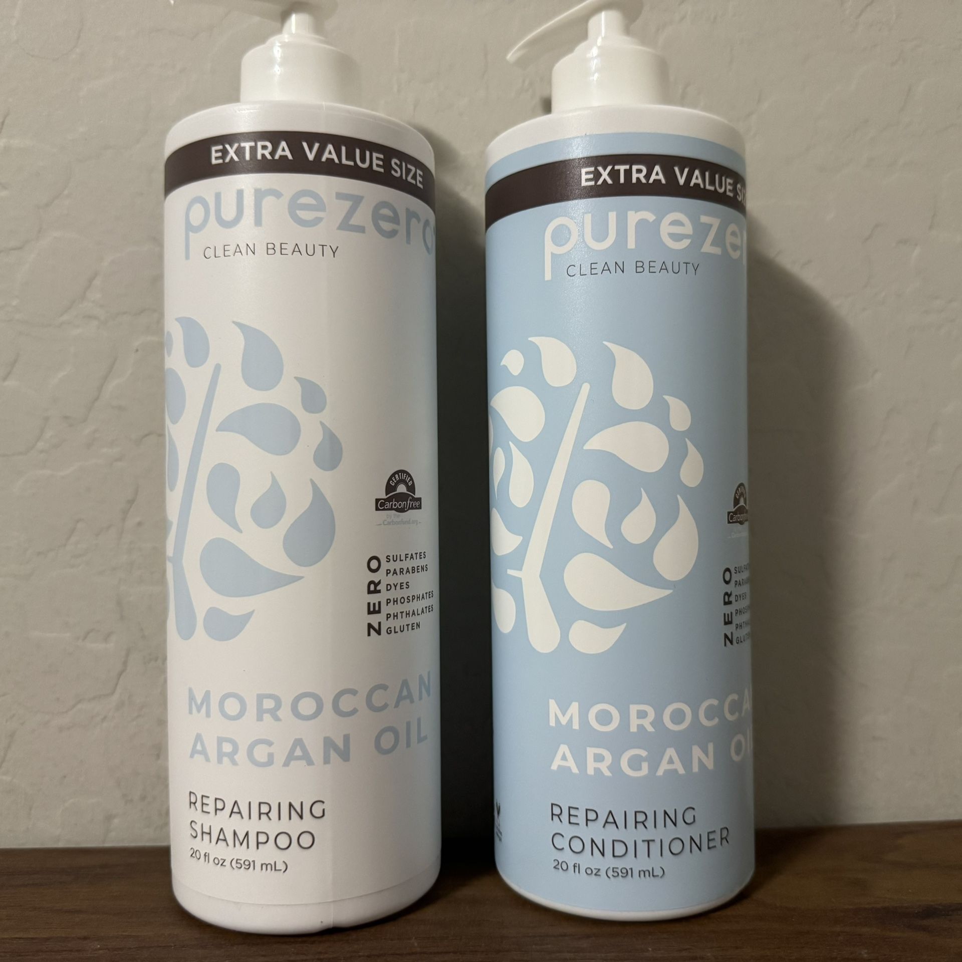 Purezero Shampoo Conditioner Bundle