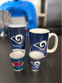 Los Angeles Rams Super Bowl LIII Drinkware Set