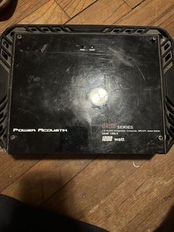 Power Acoustik Amp