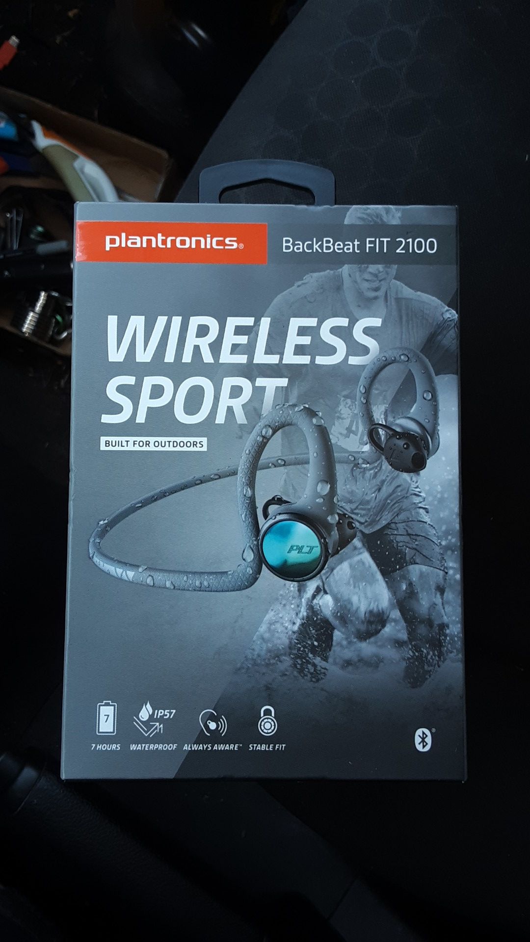 Plantronics backseat fit 2100 wireless sport earbuds