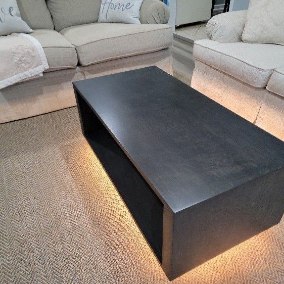 Floating Lighted Coffee Table