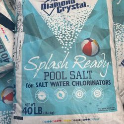 Pool Salt Diamond Crystal - 40 Pounds