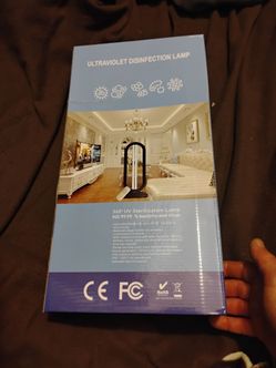 UVC Tower UV Light Sanitizer with Remote Control