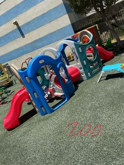 Kids outdoor slide