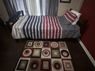 Twin bed frame