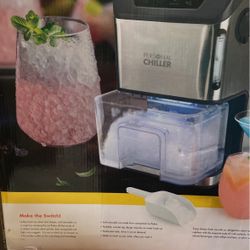Personal Chiller Soft Nugget Ice Maker
