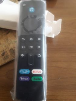 New Alexa voice remote control
