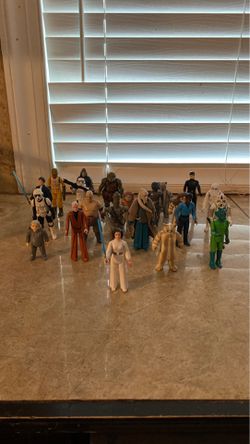 1977 to early 80s vintage star wars action figures