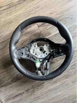 BMW F97 X3M F90 G30 leather steering wheel