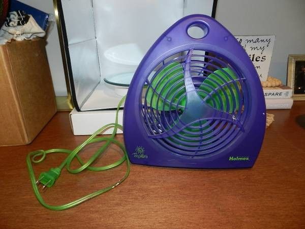 Vintage Holmes Retro Tropicool Fan Desktop RARE 1990s Personal Fan - $40