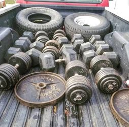 Used dumbells