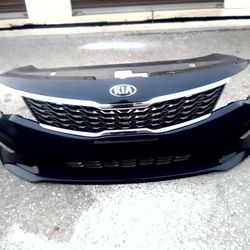 2019-2020 Kia Optima Complete Front Bumper With All The Accessories Oem.