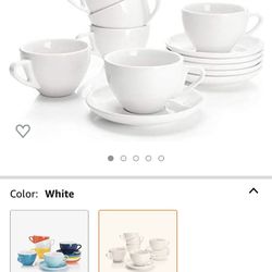 Porcelain Cups And Saucers
