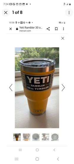 Rare Brand-New Limited Edition Yeti Rambler Tumbler 30 Fl. Oz. Alpine Yellow
