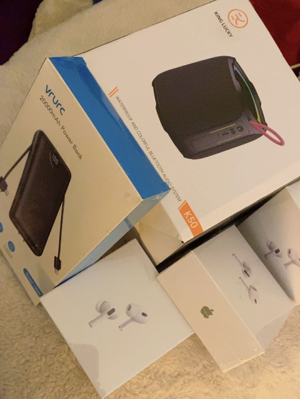 Apple AirPods 2nd Gen (New), Medium-Small Speaker, & Portable Charging Port