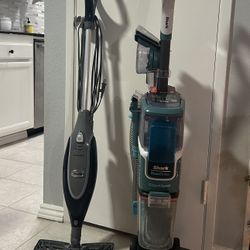 Shark CarpetXpert Stain Strike & Shark pocket steam mop