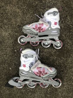 Rollerblade Bladerunner Phoenix Kids Adjustable Size 1-4 Roller skates. Blading. Skating.