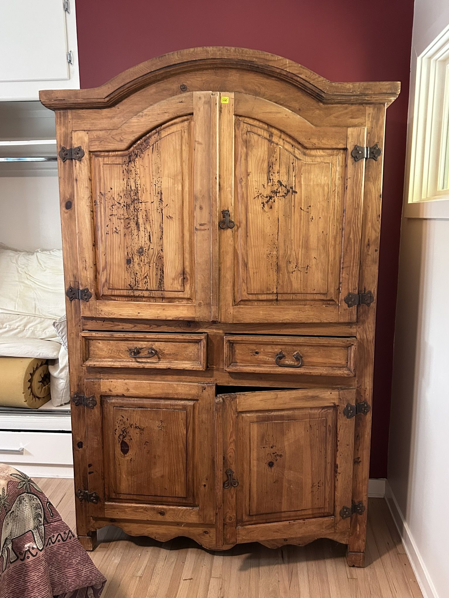Antique Solid Wood Armoir