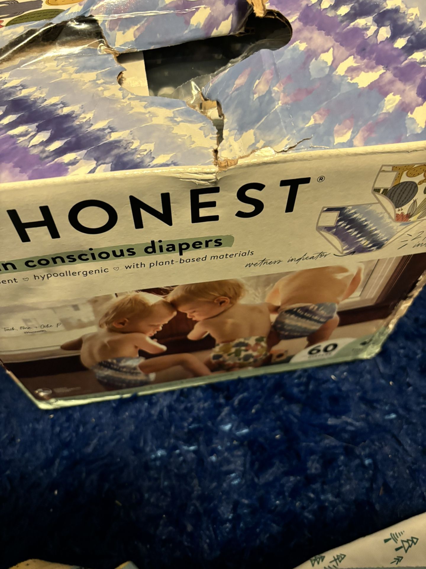 Size 4 Honest Diapers 