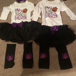 Two Pieces Halloween Costumes &10 Each 