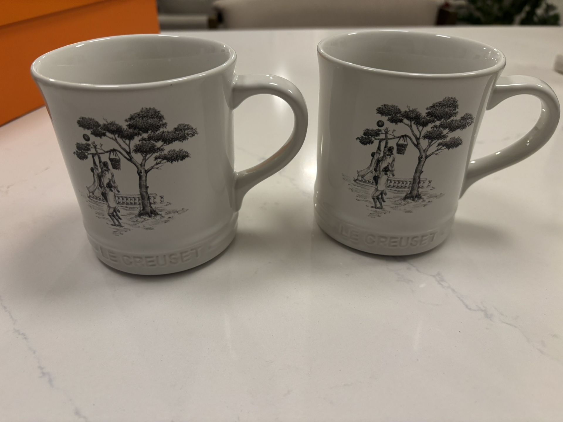 Le Creuset Sheila Bridges Harlem Toile Mugs