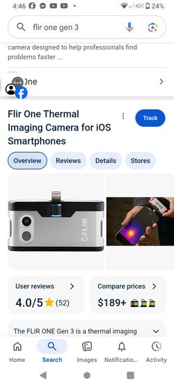 Flir One Thermal Camera For iOS Smartphones