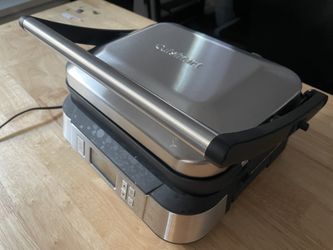 Cuisineart dual burner, non stick, smokeless, electric tabletop griller